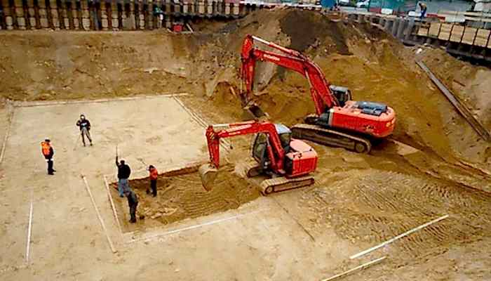 Разработка котлованов